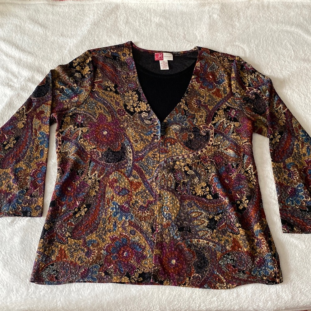 JM Woman Collection paisley top (2X)